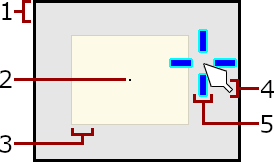 Snapping area illustration